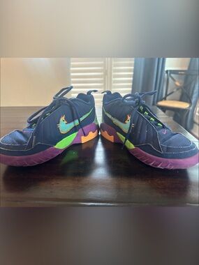 Nike LeBron James Witness Kids Navy Sneakers Size 2Y